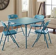Image result for Folding Table and Chairs