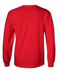Image result for Red Long Sleeve T-Shirt