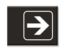 Image result for Elevator Arrow Sign