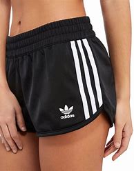 Image result for black adidas shorts women
