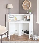 Image result for Home Office Corner Desk with Hutch