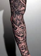 Image result for Black and White Flower Tattoos for Men
