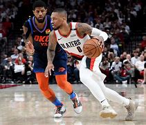 Image result for Damian Lillard Step Back On Paul George