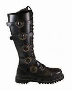 Image result for Black Steampunk Boots