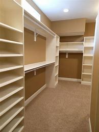 Image result for Master Closet Shelves