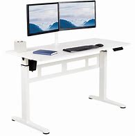 Image result for Small Footprint Adjustable Standing Desk