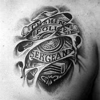 Image result for Law Enforcement Badge Tattoos