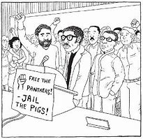 Image result for Black Panther Party Cartoon