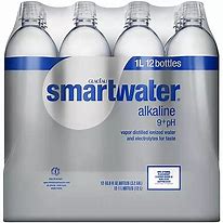 Image result for Glacéau Smartwater Ionized Alkaline Water | 12Ct