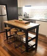 Image result for Kitchen Table Bar Island