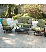 Image result for Better Homes & Gardens Providence 4-Piece Patio Conversation Set, Green