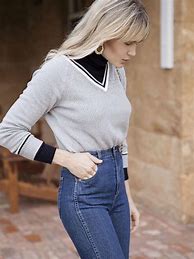 Image result for Grey Sweater Outfit
