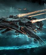 Image result for Futuristic Battle Spaceship
