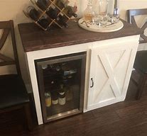 Image result for Coffee Bar with Mini Fridge