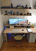 Image result for Home Office Desk Setup