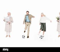 Image result for Senior Citizens Playing Football