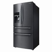 Image result for black 3 door fridge