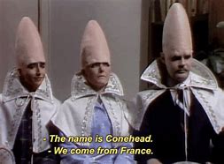 Image result for Coneheads We Are From France