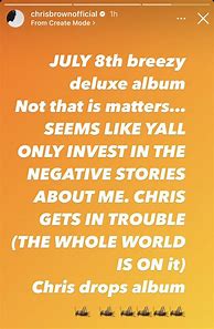 Image result for Chris Brown Breezy One of Them Ones Tour