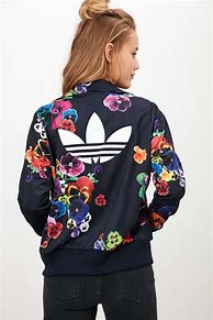 Image result for Adidas Floral Track Jacket