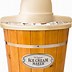 Image result for Antique Wooden Ice Cream Maker
