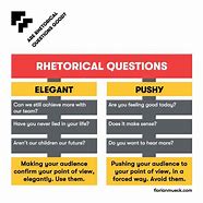 Image result for Good Rhetorical Questions