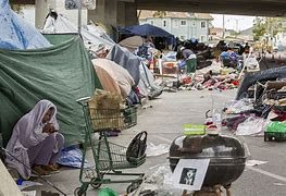 Image result for feces and tenty cities in LA