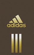 Image result for Gold Adidas Logo with Black Background