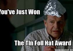 Image result for Tin Foil Hat Funny