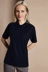 Image result for Black Short Sleeve Polo Shirt
