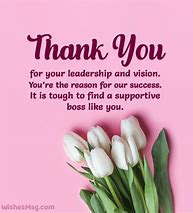 Image result for Thank You Words for Boss