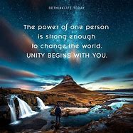 Image result for Quotes About Power of One