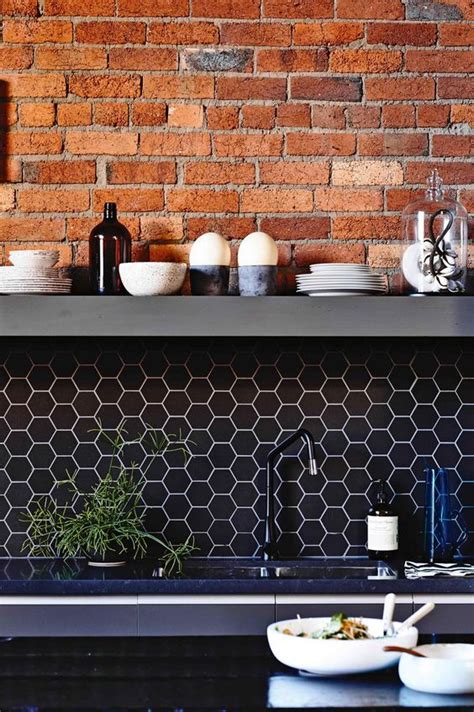 45 Eye Catchy Hexagon Tile Ideas For Kitchens   DigsDigs