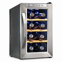 Image result for Mini Fridge with Wine Cooler
