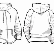 Image result for Hoodie Technical Drawing