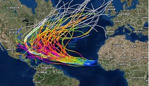 Image result for Atlantic Hurricane History Chart