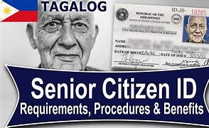 Image result for Senior Citizen ID Philippines