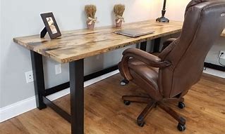 Image result for Reclaimed Wood Home Office Desks
