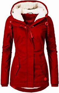 Image result for Women's Winter Coats with Fur Trim Hood