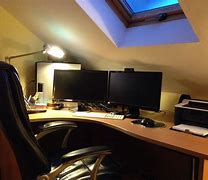 Image result for Corner Home Office Desk with Drawers