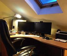 Image result for Home Office Desk Set Up