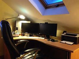 Image result for Scandinavian Style Computer Home Office Desk