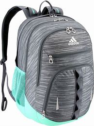 Image result for Adidas Backpack School Teal Light Grey