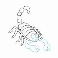 Image result for Easy Cartoon Scorpion
