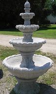 Image result for outdoor concrete fountains