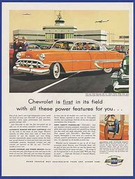 Image result for Chevrolet Vintage Car Ads
