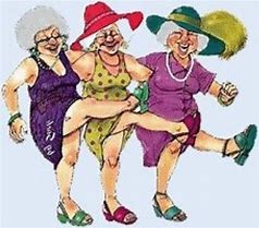 Image result for Funny Old Lady Friends Cartoons