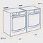 Image result for Front Load Washing Machine Dimensions
