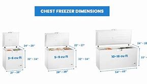 Image result for Frost Free 5 Cu FT Freezer Chest
