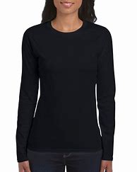 Image result for Black Long Sleeve Shirt